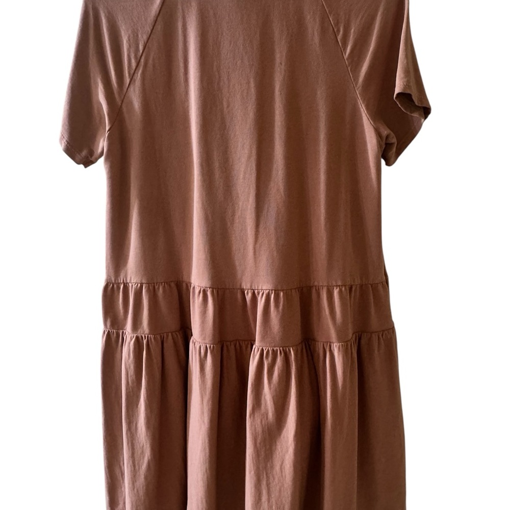 Zara Terracotta Short Sleeve brown Top size 13-14 Big Kids #summer #casual